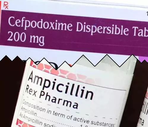 Cefpodoxim vs Ampicillin