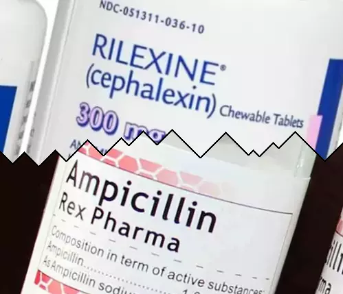 Cefalexin vs Ampicillin