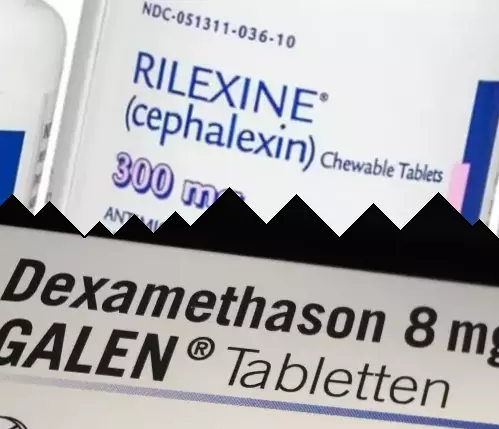Cefalexin vs Dexametazon