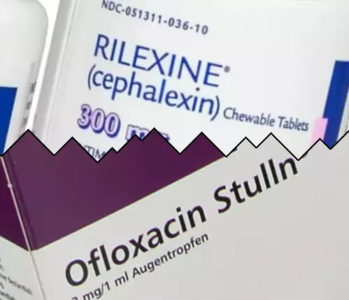 Cefalexin vs Ofloxacin