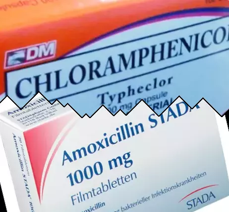 Klóramfenikol vs Amoxicillin