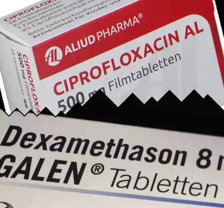Ciprofloxacin vs Dexametazon