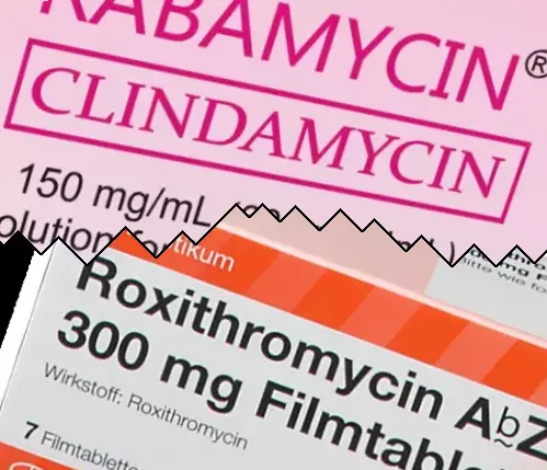 Klindamicin vs Roxitromicin