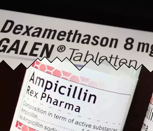 Dexametazon vs Ampicillin