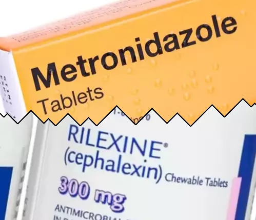 Metronidazol vs Cefalexin