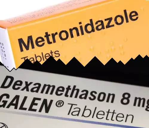 Metronidazol vs Dexametazon