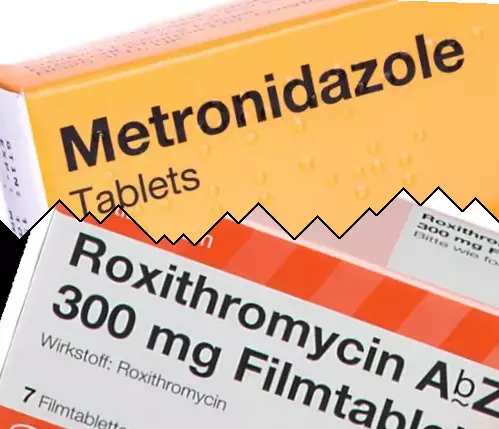 Metronidazol vs Roxitromicin