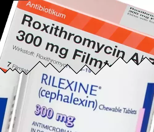 Roxitromicin vs Cefalexin