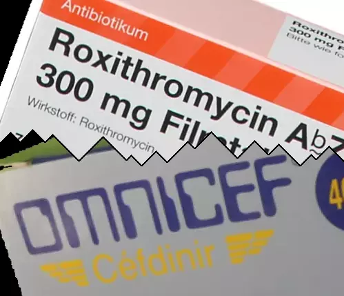 Roxitromicin vs Omnicef